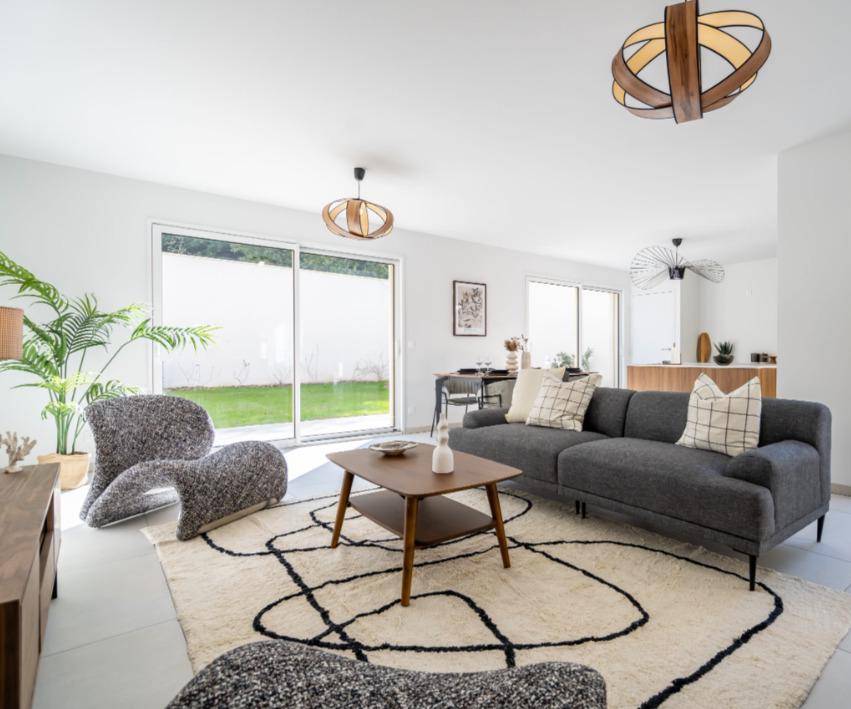 Image de l'annonce Appartement T3 avec terrasse et jardin