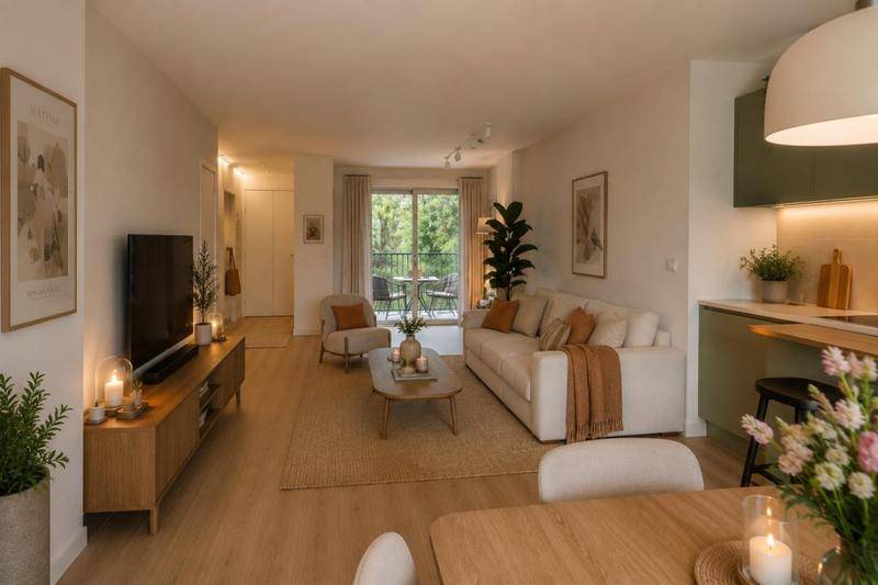 Image de l'annonce T3 situé au Dernier Etage avec Balcon…