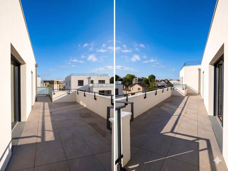 Image de l'annonce BIEN RARE 5 PIÈCES DERNIER ETAGE AVEC…