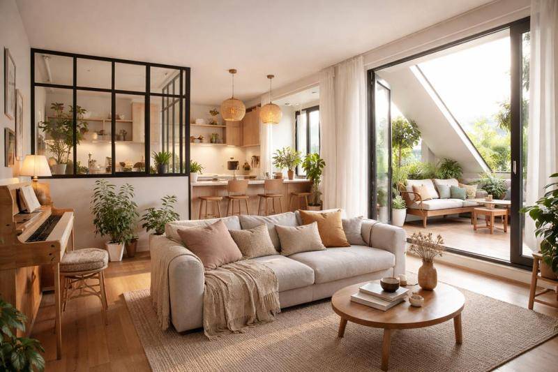 Image de l'annonce **2 PIÈCES de 49M2 + CUISINE INCLUSE…