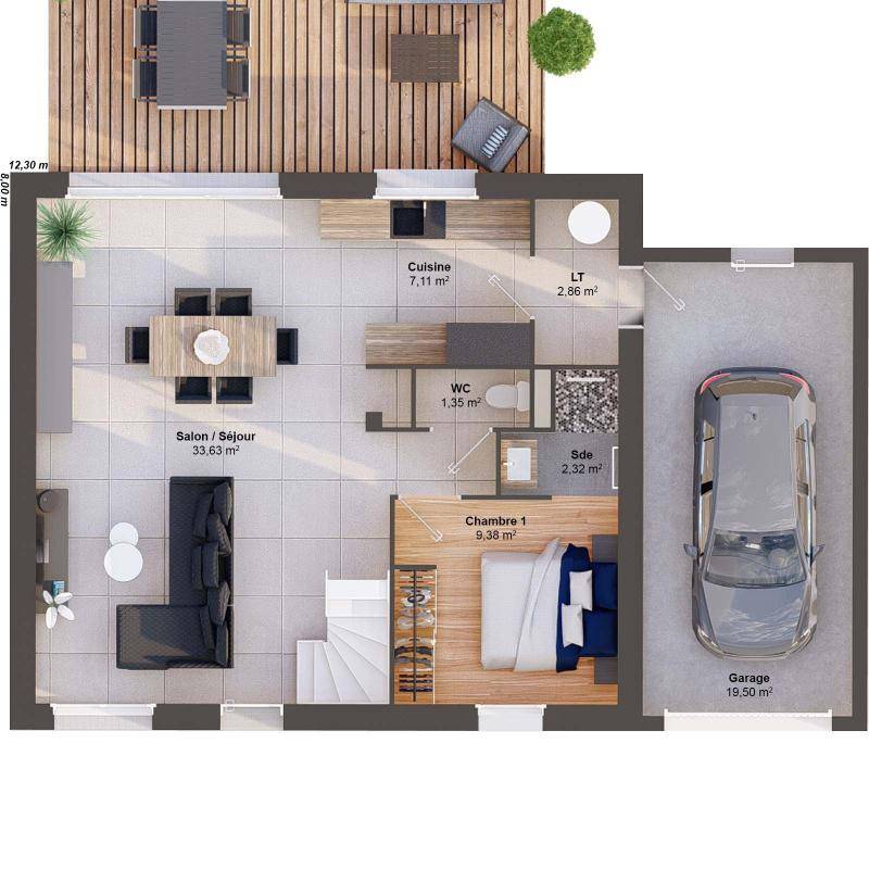 Image de l'annonce Maison 6 pièces 93 m2
