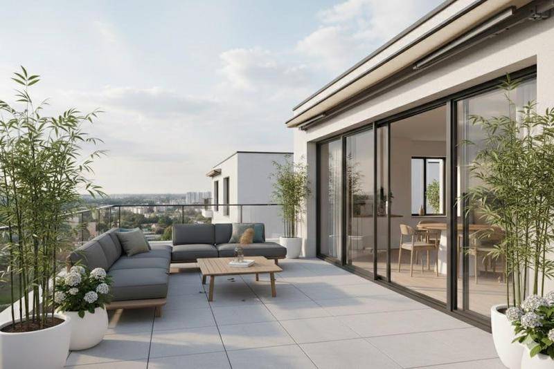 Image de l'annonce RARE 3 PIECES 62M² AVEC GRANDE TERRASSE…