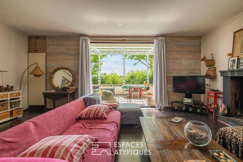 Image de l'annonce Ancienne épicerie transformée avec vue Garonne et…