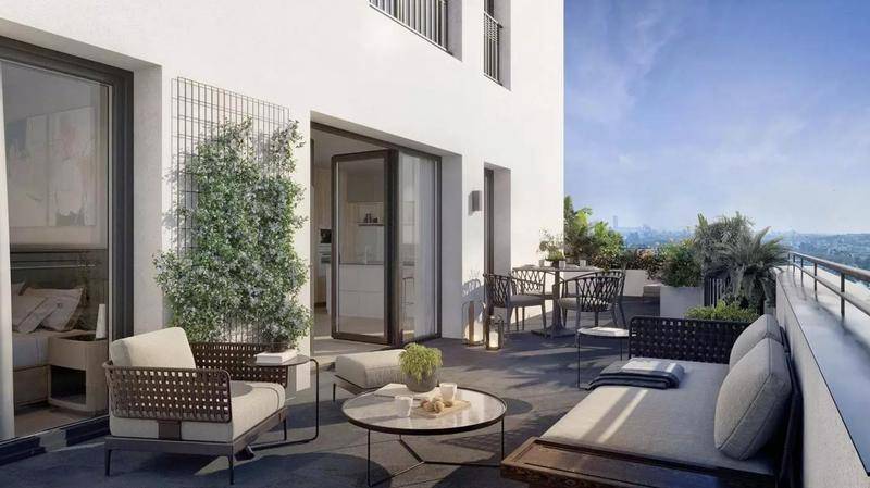 Image de l'annonce 4 PIECES TRAVERSANT AVEC TERRASSES