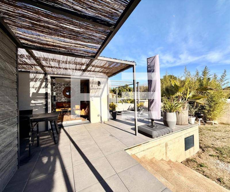 Image de l'annonce Maison plain-pied contemporaine en ossature bois avec…
