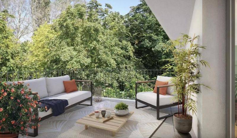 Image de l'annonce 3 PIECES LUMINEUX AVEC DOUBLE BALCON