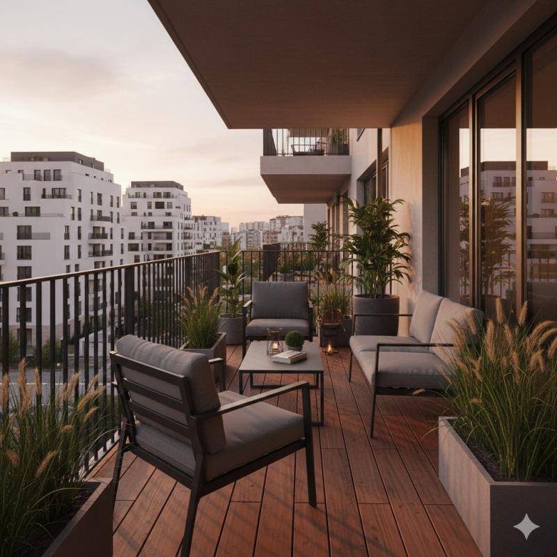 Image de l'annonce Un extérieur ensoleillé pour une vie citadine…