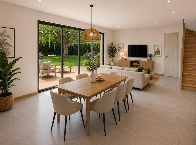 Image de l'annonce Magnifique maison T4bis avec jardin et garage…