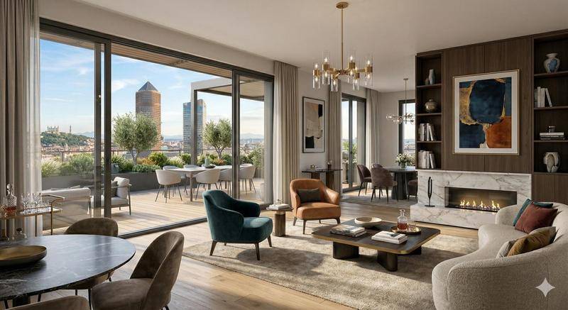Image de l'annonce **DERNIER ÉTAGE - APPARTEMENT D'EXCEPTION - 2…
