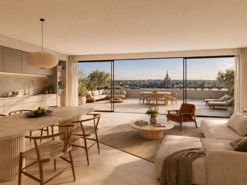 Image de l'annonce ** T5 AVEC INCROYABLE VUE GARONNE !…