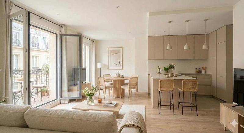 Image de l'annonce Bel appartement avec balcon dans une résidence…