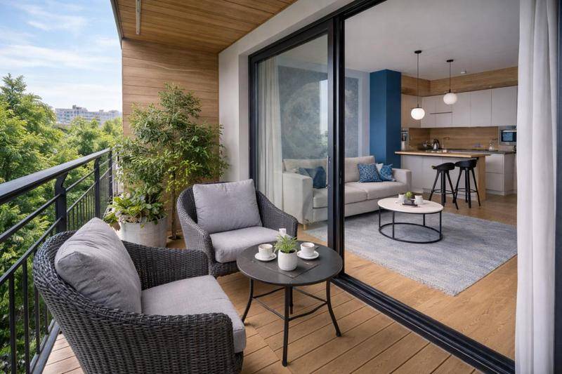 Image de l'annonce STUDIO LUMINEUX avec BALCON – À 10…