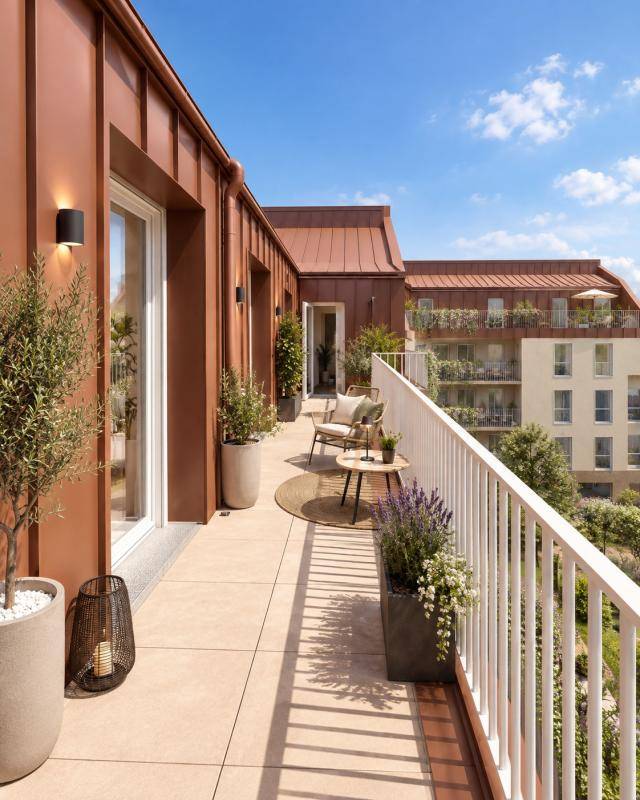 Image de l'annonce Grand T3 lumineux avec 2 terrasses –…