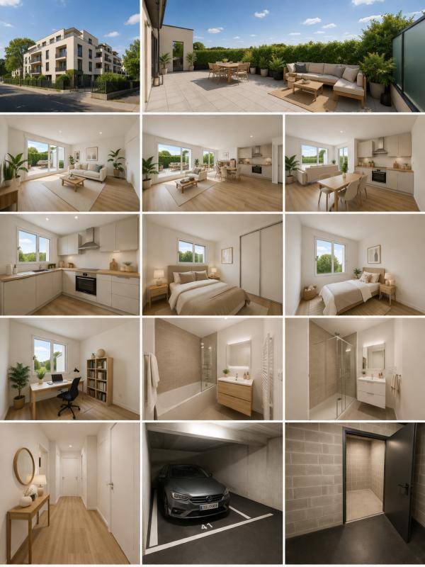 Image de l'annonce A SAISIR! SUPERBE 4 PIÈCES AVEC TERRASSE…