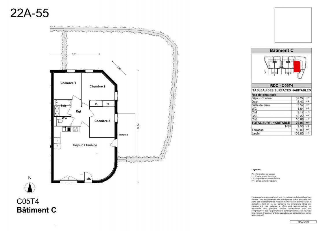 Image de l'annonce FRONTON - 31620 : appartement T4 (80…