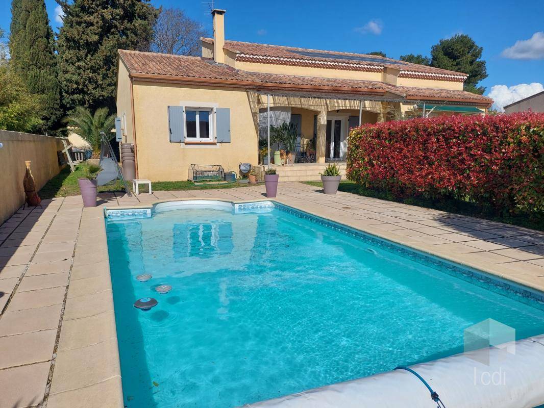 Image de l'annonce Redessan, Villa tout confort avec piscine, 2…