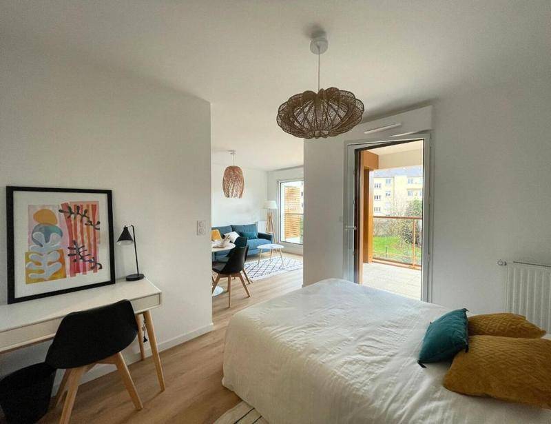 Image de l'annonce Appartement studio meublé au Havre – Idéal…