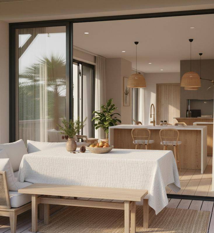 Image de l'annonce 4 PIECES, TRAVERSANT, DERNIER ETAGE, DEUX TERRASSES