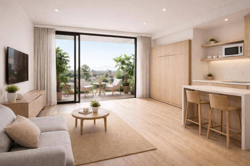 Image de l'annonce Studio LUMINEUX avec BALCON XXL aux portes…