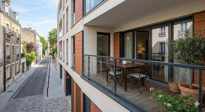 Image de l'annonce - T4 orienté SUD-OUEST avec TERRASSES et…