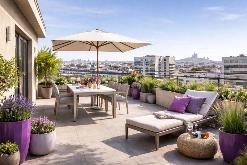 Image de l'annonce - RARE T6 avec BALCON, TERRASSE, CAVE…