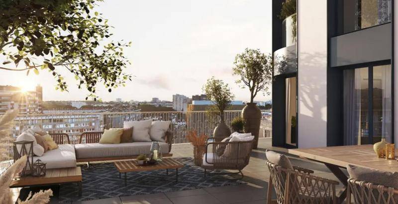 Image de l'annonce 4 PIECES LUMINEUX EN ETAGE AVEC BALCONS