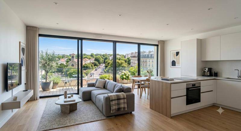 Image de l'annonce **RARE: 4 PIÈCES AVEC TERRASSE ROOFTOP PROCHE…