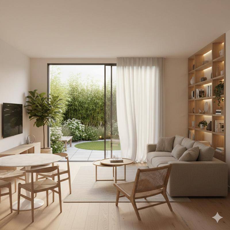 Image de l'annonce Appartement 2 pièces avec jardin à vendre…