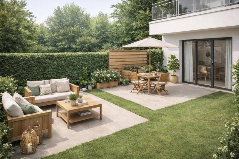 Image de l'annonce Rez-de-jardin LUMINEUX dans quartier recherché proche TRANSPORTS