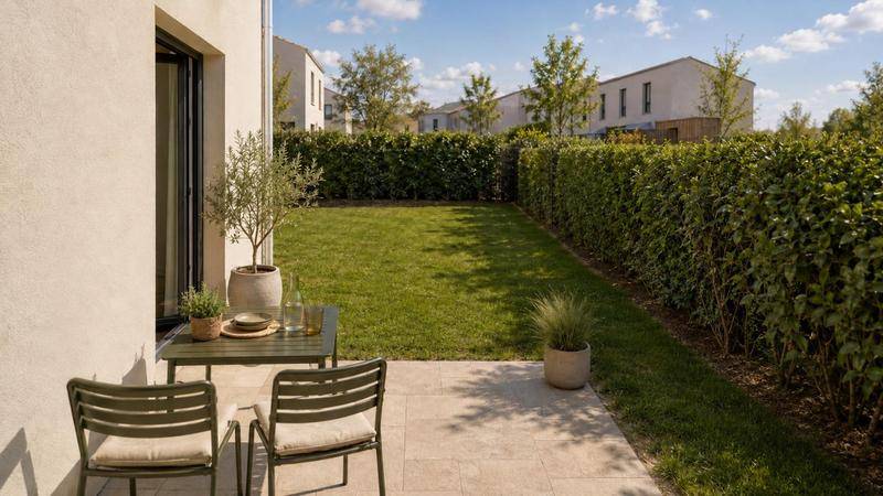 Image de l'annonce T3 LUMINEUX AVEC JARDIN + PARKING