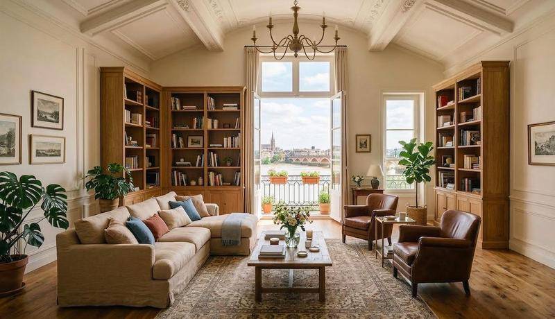 Image de l'annonce Duplex d’Exception aux Chartrons – Terrasse Vue…