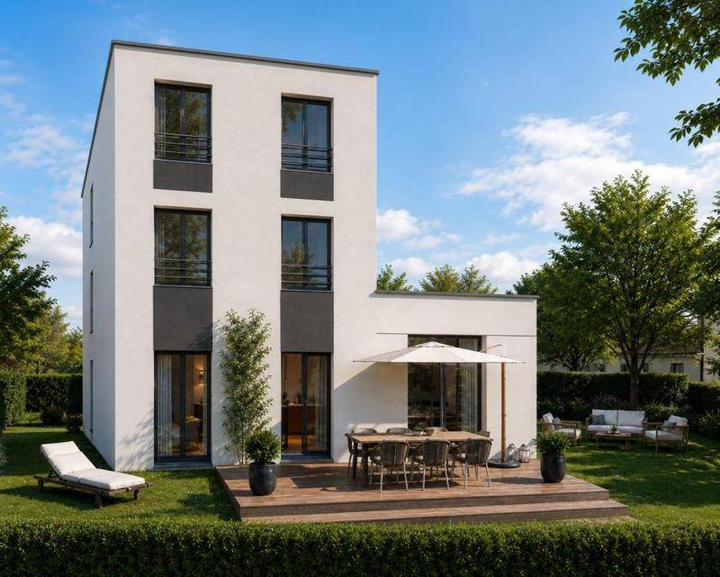 Image de l'annonce MAISON NEUVE 5 PIECES AVEC JARDIN