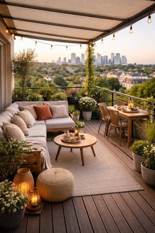 Image de l'annonce 3 PIECES AVEC TERRASSE VUE DEGAGEE