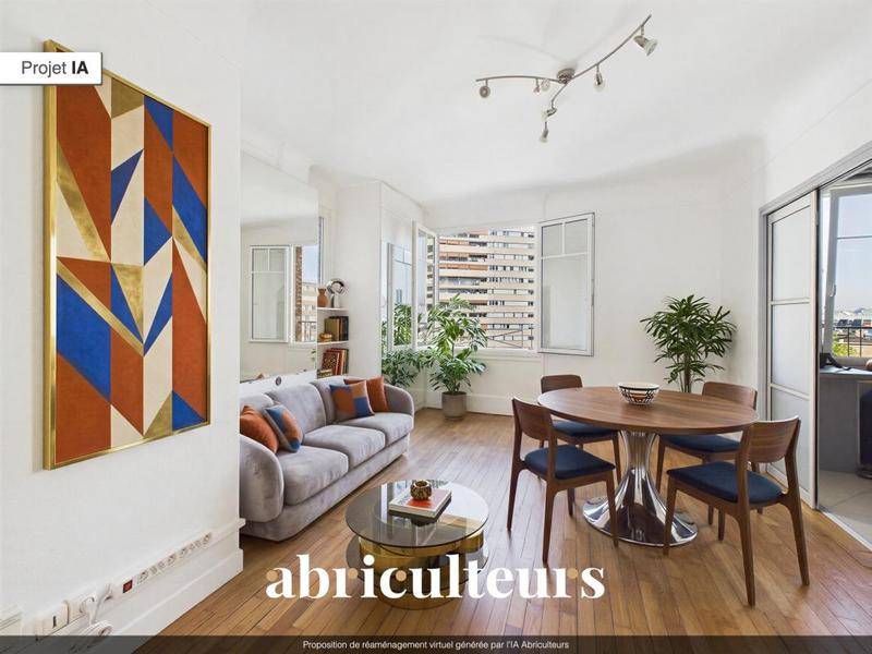Image de l'annonce Paris 15e – 3 pièces traversant et…