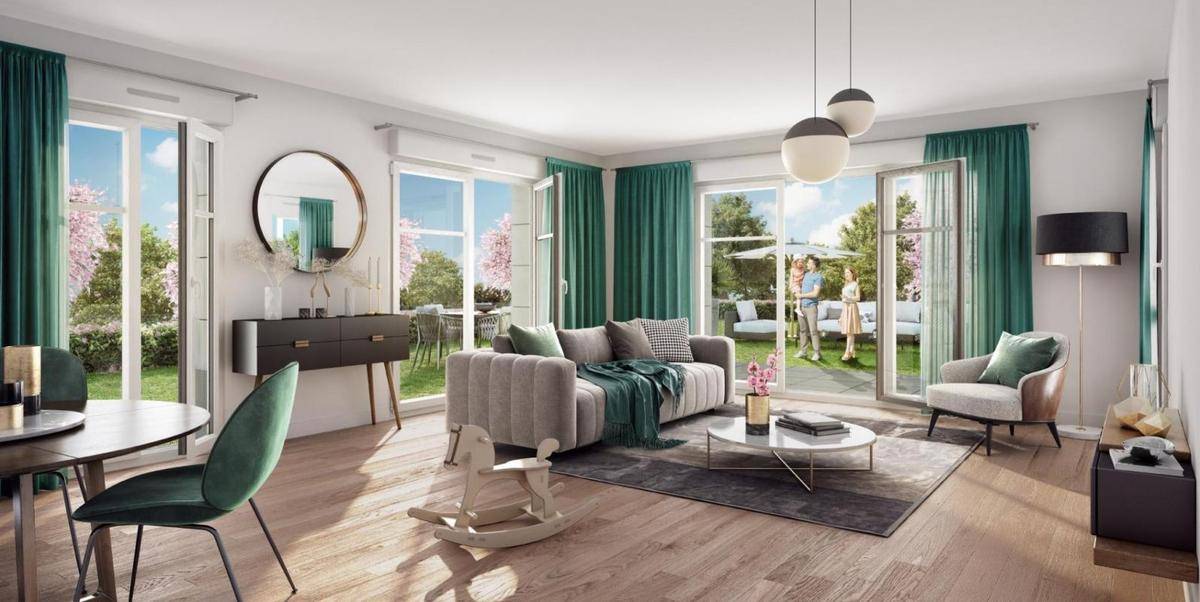 Image de l'annonce T3 NEUF - terrasse 11m2 + jardin…