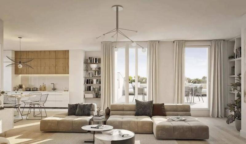 Image de l'annonce 4 PIECES LUMINEUX AVEC TERRASSE