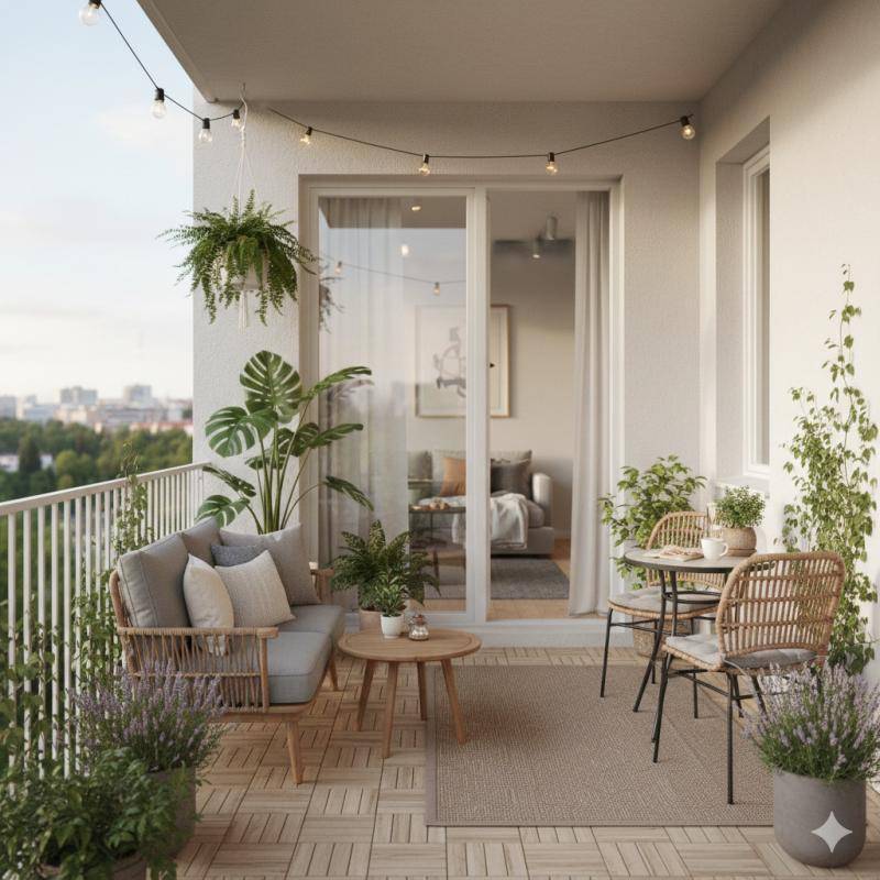 Image de l'annonce 3 pièces bien agencé avec Balcon et…