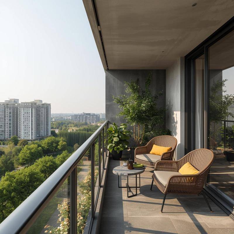 Image de l'annonce **13ÈME ÉTAGE AVEC BALCON - SUPERBE 4…