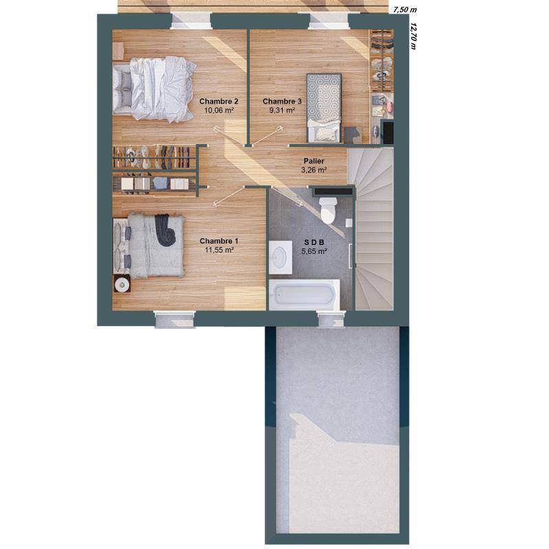 Image de l'annonce Maison 5 pièces 82 m2