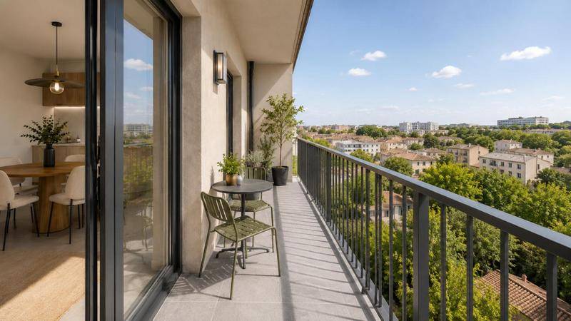 Image de l'annonce CHARTRONS: T3 LUMINEUX + PARKING