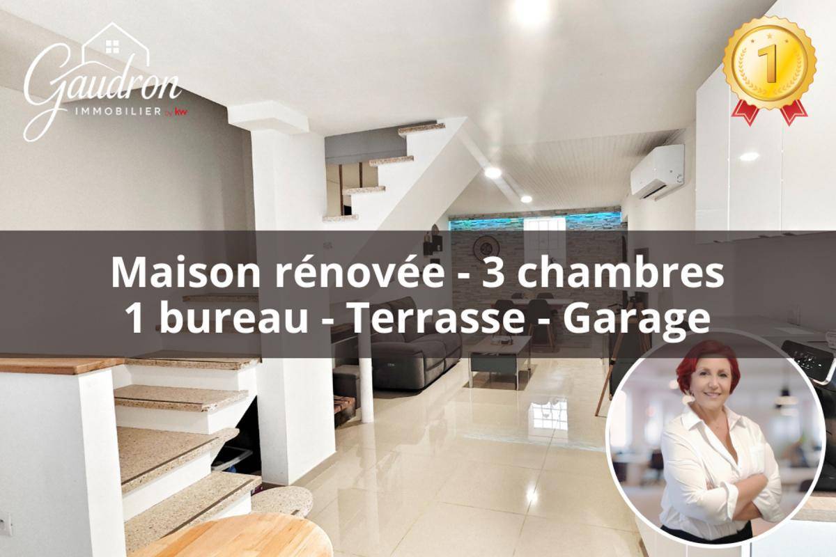 Image de l'annonce ESTAGEL - Maison rénovée 95m² – 3…