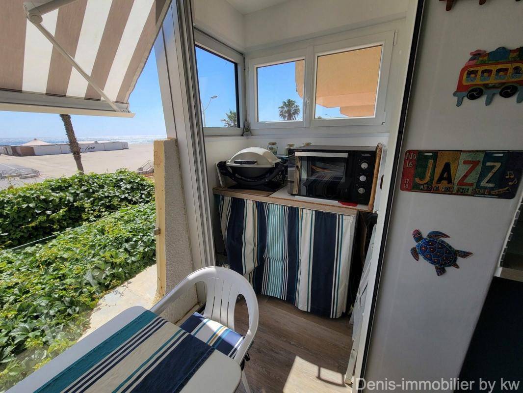 Image de l'annonce Appartement T3 vue mer Canet