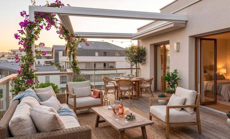 Image de l'annonce DERNIER ETAGE - 5 PIECES, 2 TERRASSES,…