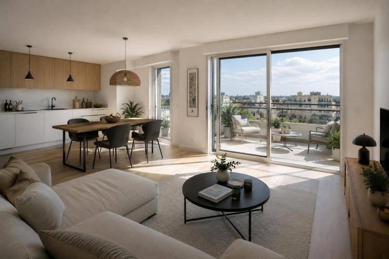Image de l'annonce 3 PIÈCES LUMINEUX – BEAU BALCON –…