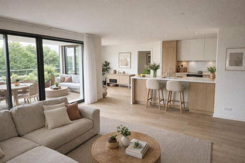 Image de l'annonce **Magnifique 5 pièces en Dernier Étage au…