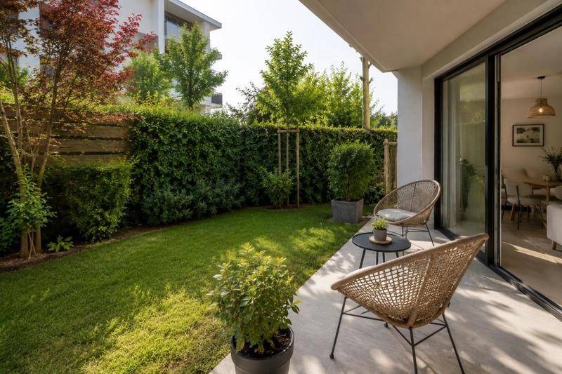 Image de l'annonce **** T2 esprit MAISON **** Grand JARDIN…