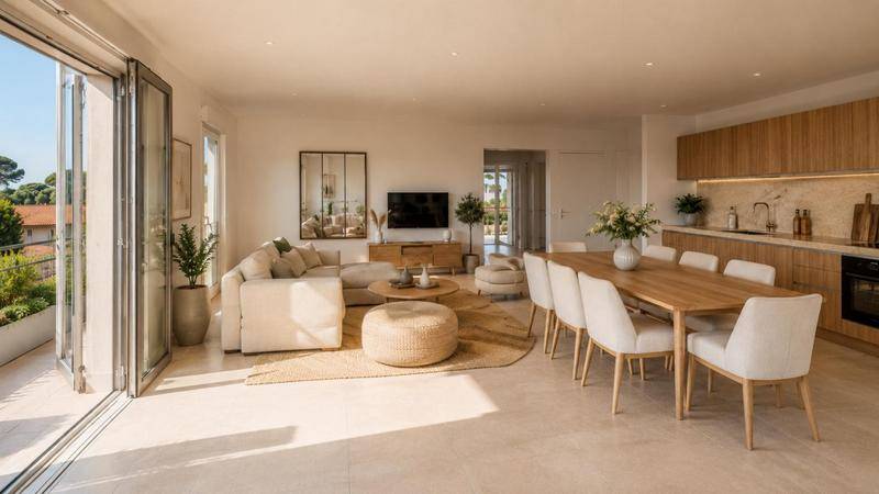 Image de l'annonce T4 AVEC TERRASSE + BALCON + PARKING