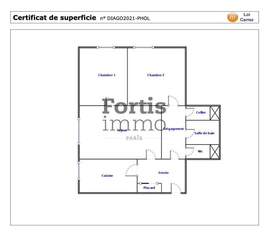 Image de l'annonce PARIS 19ÈME - BELLEVILLE - 3 pièces…