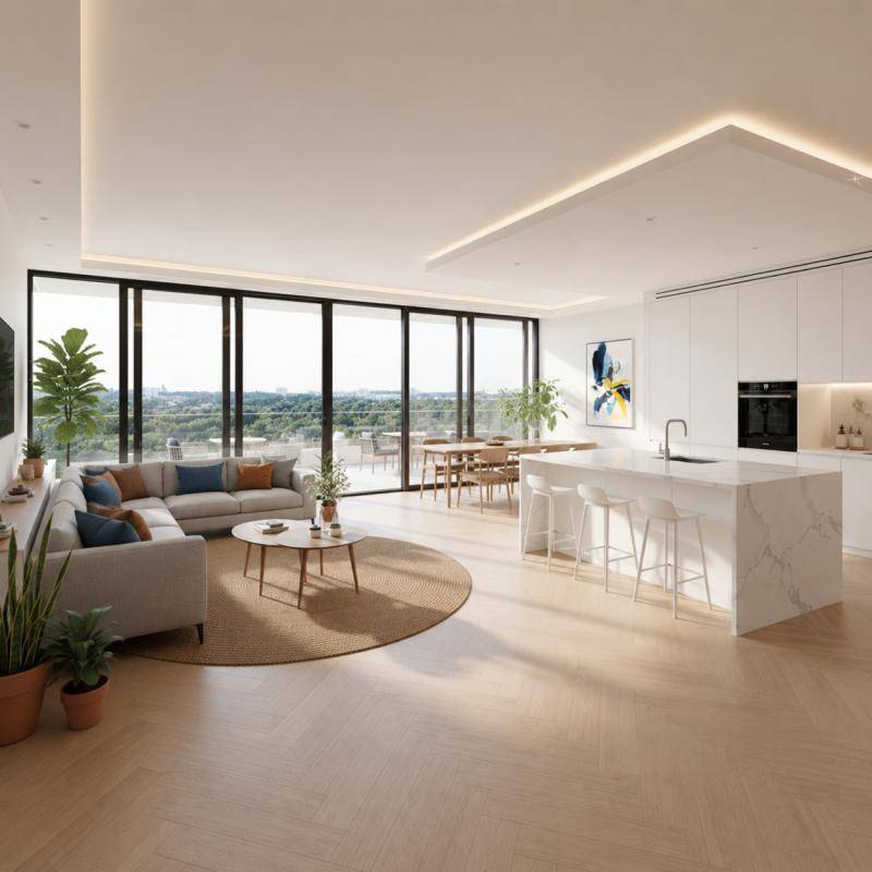 Image de l'annonce Magnifique 4 pièces en étage élevé -…