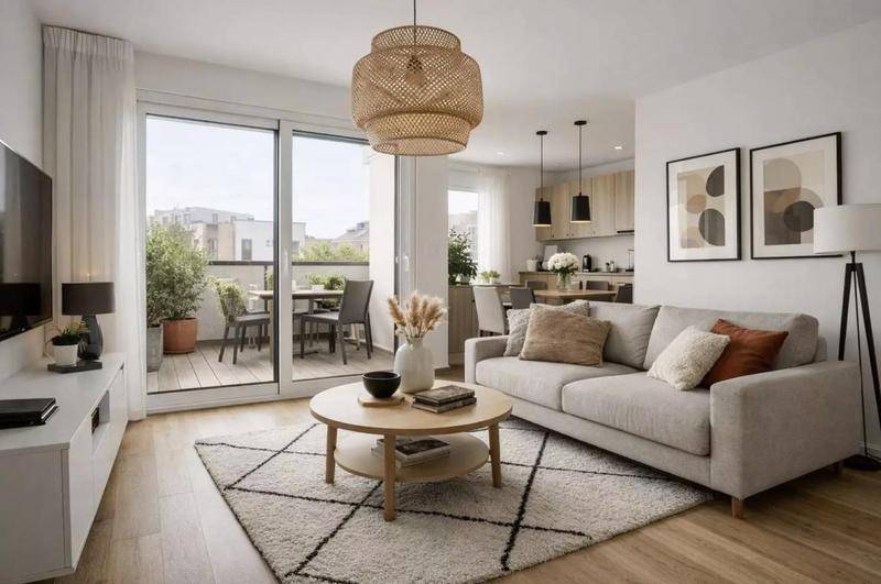 Image de l'annonce 3 PIECES EN ETAGE AVEC BALCON